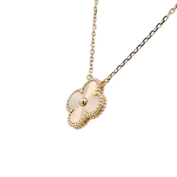 Clover/Alhambra Shaped 18k yellow gold Choker Image 2 Bryan Jewelry Prattville, AL