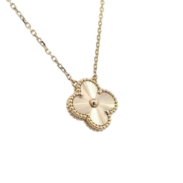 Clover/Alhambra Shaped 18k yellow gold Choker Image 3 Bryan Jewelry Prattville, AL