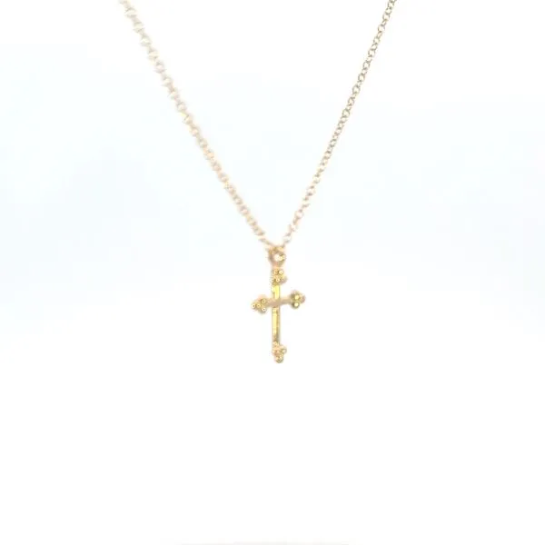 A 14ky 12mm cross necklace Image 2 Bryan Jewelry Prattville, AL