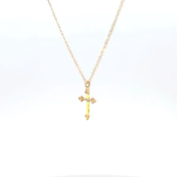 A 14ky 12mm cross necklace Image 3 Bryan Jewelry Prattville, AL