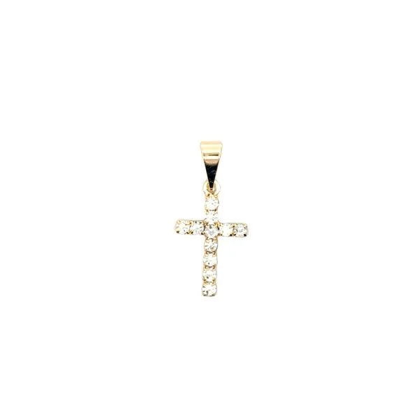 Gold Filled Sparkle Cross Pendant Charm Bryan Jewelry Prattville, AL