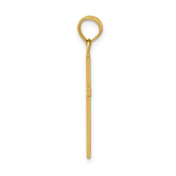 14k Yellow Gold Cross Pendant Image 3 Bryan Jewelry Prattville, AL