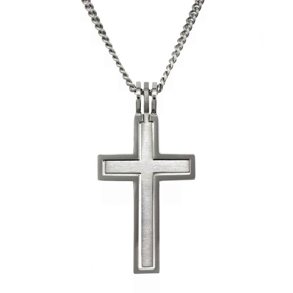 Florentine & Polished Two Part Cross Bryan Jewelry Prattville, AL