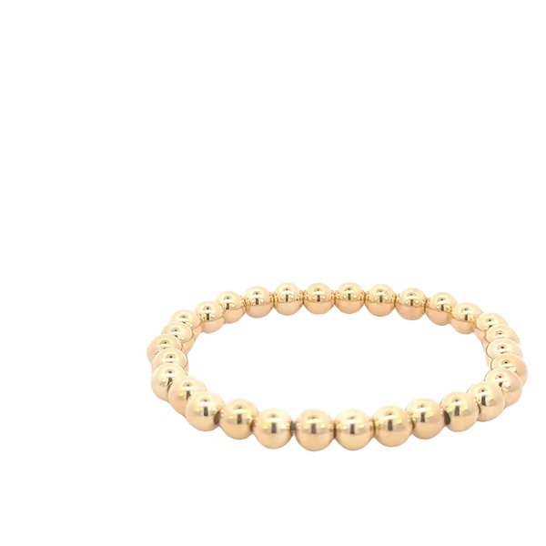 6MM STRETCHY BEADED BRACELET Image 2 Bryan Jewelry Prattville, AL