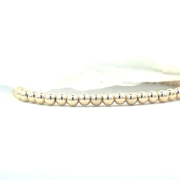 4MM GOLD FILLED STRETCH BEAD BRACELET Bryan Jewelry Prattville, AL