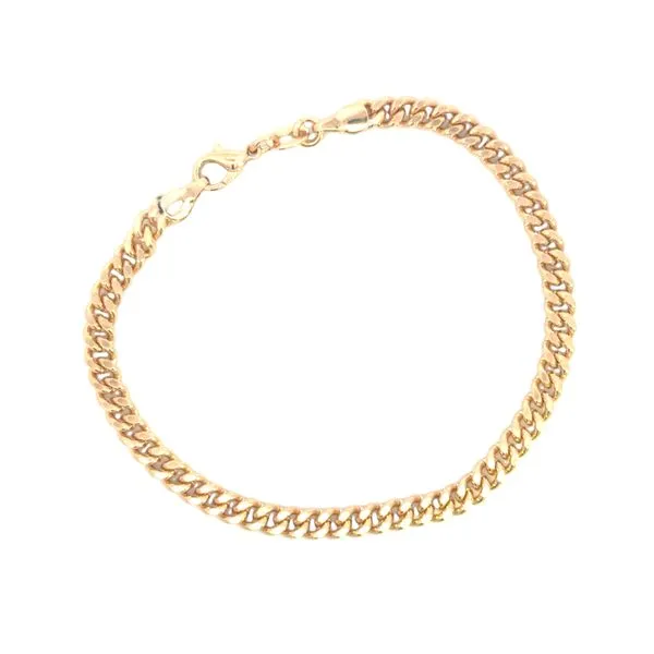 Gold Filled Curb Bracelet-7 inches Image 2 Bryan Jewelry Prattville, AL