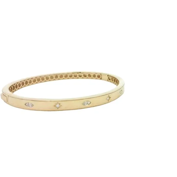 Diamond Bangle Bracelet Image 3 Bryan Jewelry Prattville, AL