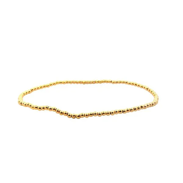 Gold Filled 3mm Beaded anklet-9 inches Bryan Jewelry Prattville, AL