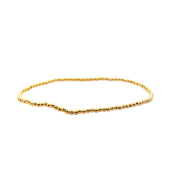 Gold Filled 3mm Beaded anklet-9 inches Bryan Jewelry Prattville, AL