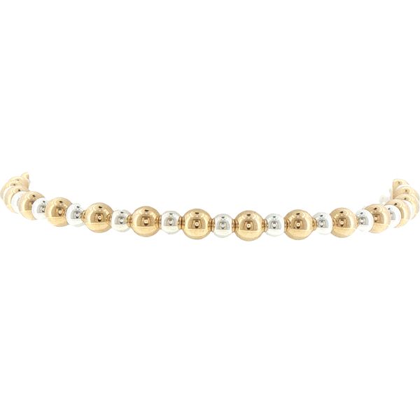 Dee Berkley Mixed Metal Stretch Bead Bracelet Bryan Jewelry Prattville, AL