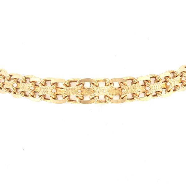 18ky Fancy link bracelet from a prior estate Bryan Jewelry Prattville, AL