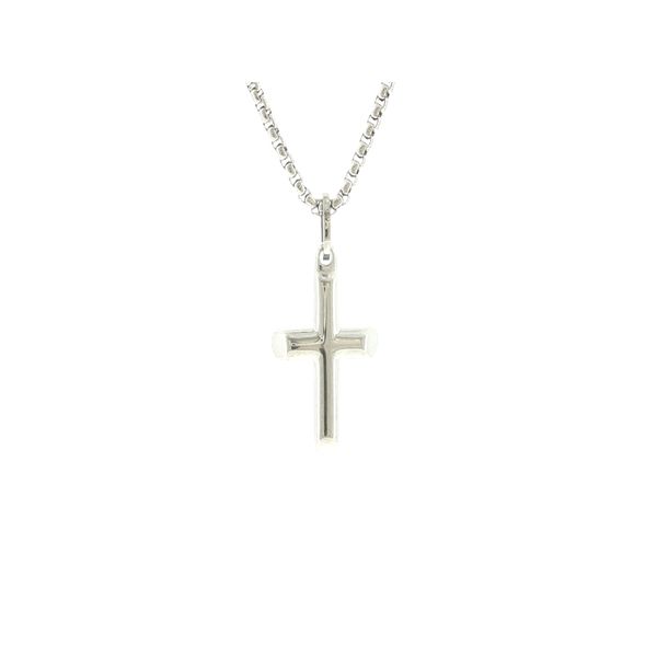 A Simple Symbol of Faith: Junior Stainless Steel Classic Cross Pendant Bryan Jewelry Prattville, AL