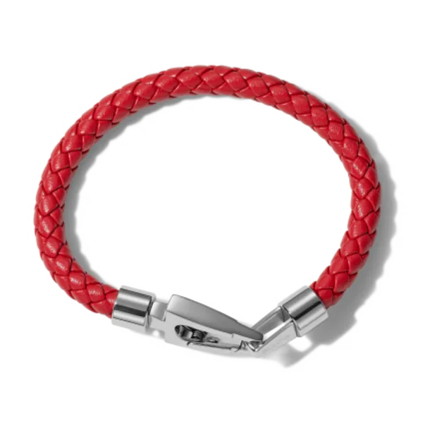 Red Leather Marine Star Bracelet Image 2 Bryan Jewelry Prattville, AL