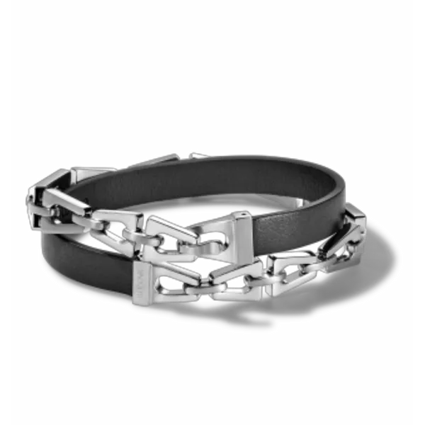 Black Leather Wrap Bracelet Bryan Jewelry Prattville, AL