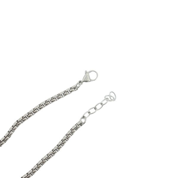 Modern Strength: Junior Essentials Stainless Steel Box Bracelet Image 2 Bryan Jewelry Prattville, AL