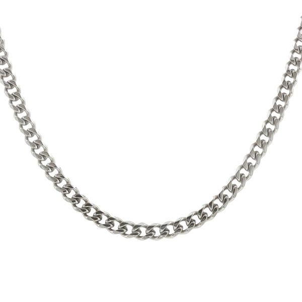 Everyday Classic: Stainless Steel Polished Curb Chain Bryan Jewelry Prattville, AL