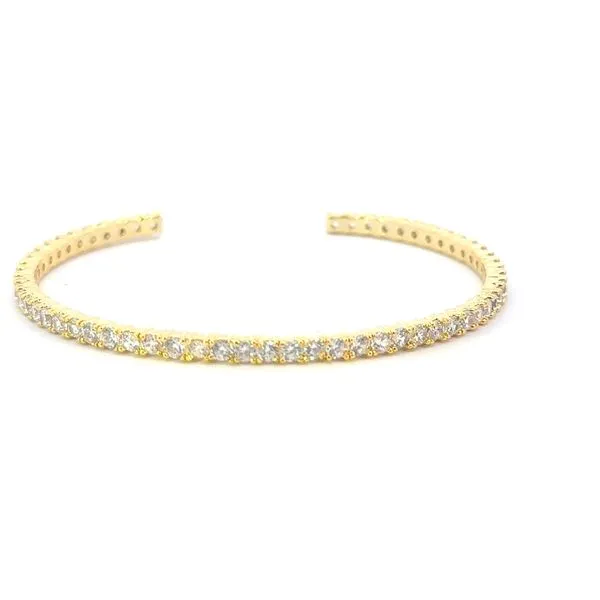Gold-Plated CZ Bangle Bracelet Bryan Jewelry Prattville, AL