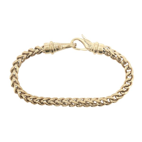 Bold Everyday Style: Gold IP Stainless Steel 6mm Franco Bracelet Bryan Jewelry Prattville, AL