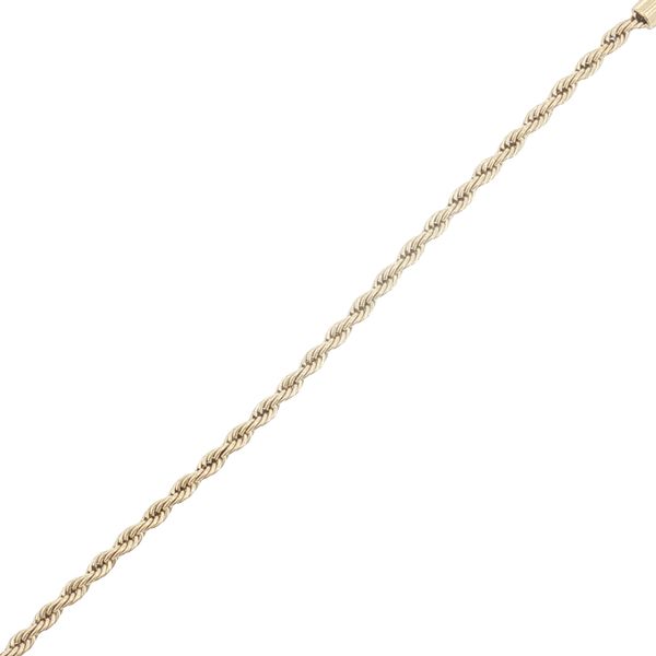 Classic Shine with Everyday Strength: Stainless Steel IP Plated Rope Bracelet Bryan Jewelry Prattville, AL