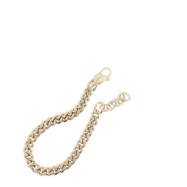 Bold Everyday Style: Stainless Steel IP Plated Polished Curb Bracelet Image 2 Bryan Jewelry Prattville, AL