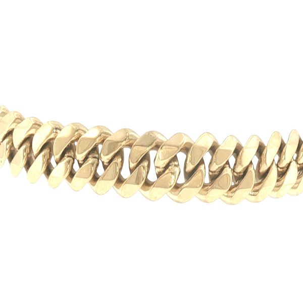 Classic Style for Smaller Wrists: Junior Gold IP Stainless Steel 4.6mm Curb Bracelet Bryan Jewelry Prattville, AL