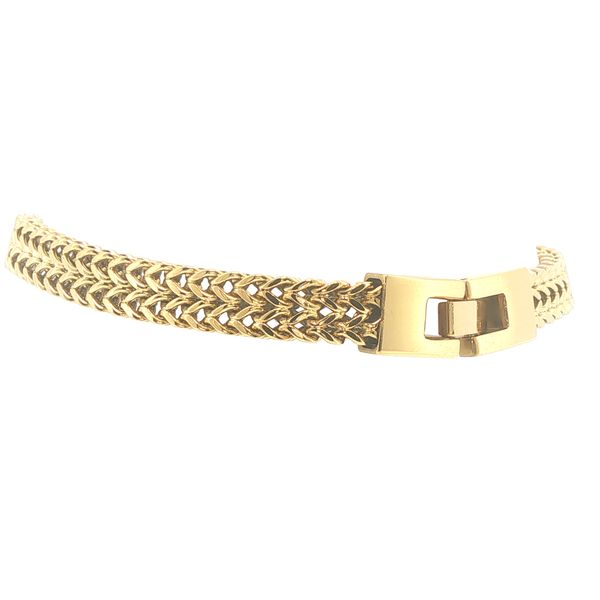 7mm Woven Mesh Bracelet IP plated Stainless Steel Image 2 Bryan Jewelry Prattville, AL