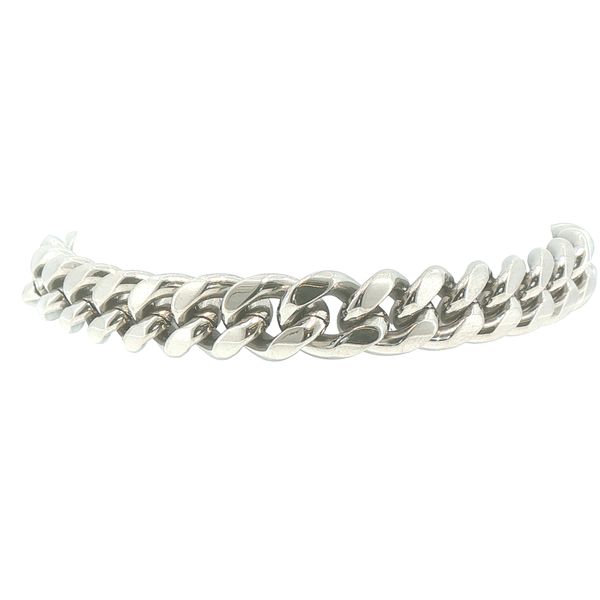 10mm Stainless Steel Curb Link Bracelet Bryan Jewelry Prattville, AL