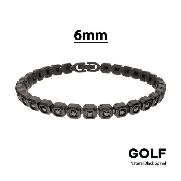 Matte Black IP Steel Golf Bracelet Bryan Jewelry Prattville, AL