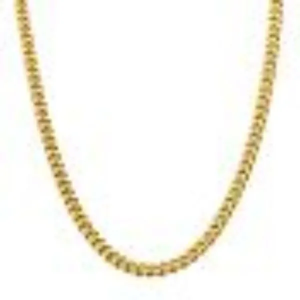 8mm 18K Gold Plated Miami Cuban Chain Bryan Jewelry Prattville, AL