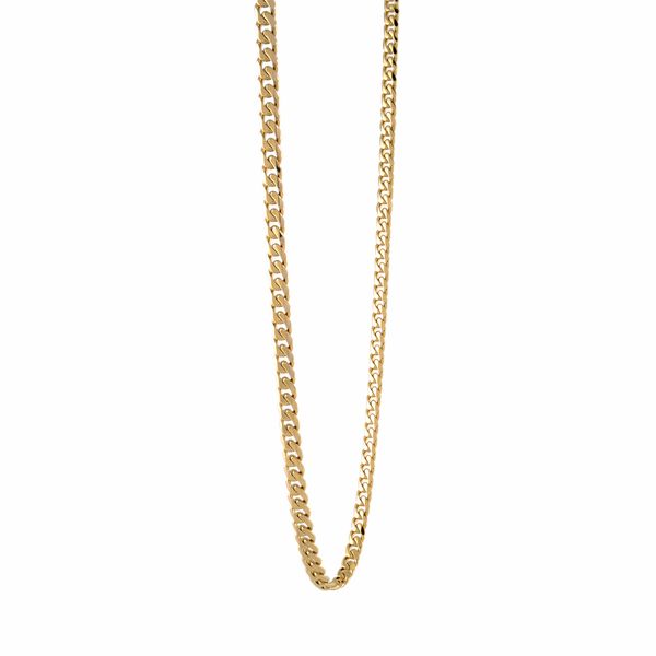 Bold Gold-Tone Classic: Stainless Steel IP Plated Curb Chain Image 2 Bryan Jewelry Prattville, AL