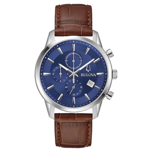 6-hand Bulova men’s chronograph from the Sutton Collection Bryan Jewelry Prattville, AL