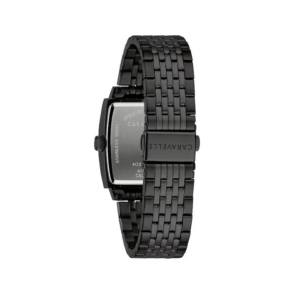 Men's Modern Caravelle - 3 Diamond Dial Wrist Watch Image 2 Bryan Jewelry Prattville, AL