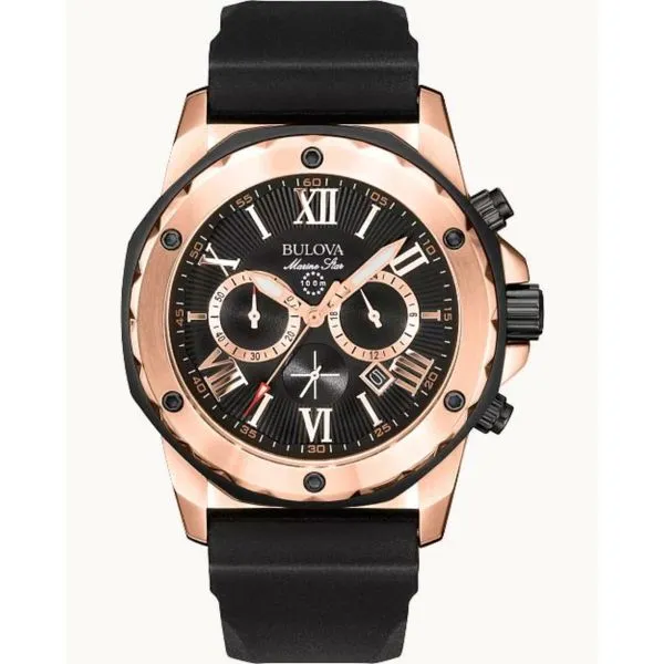 Men's Bulova Marine Star Series A- Wrist Watch Bryan Jewelry Prattville, AL