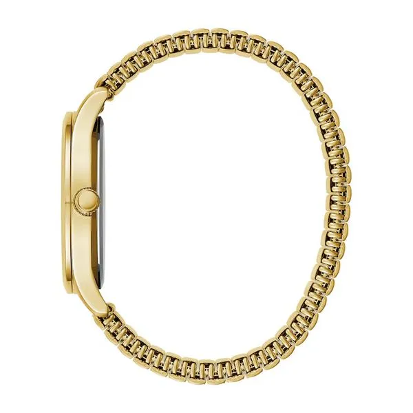Caravelle by BulovaTraditional Watch with Expansion Bracelet in Gold-tone Image 3 Bryan Jewelry Prattville, AL