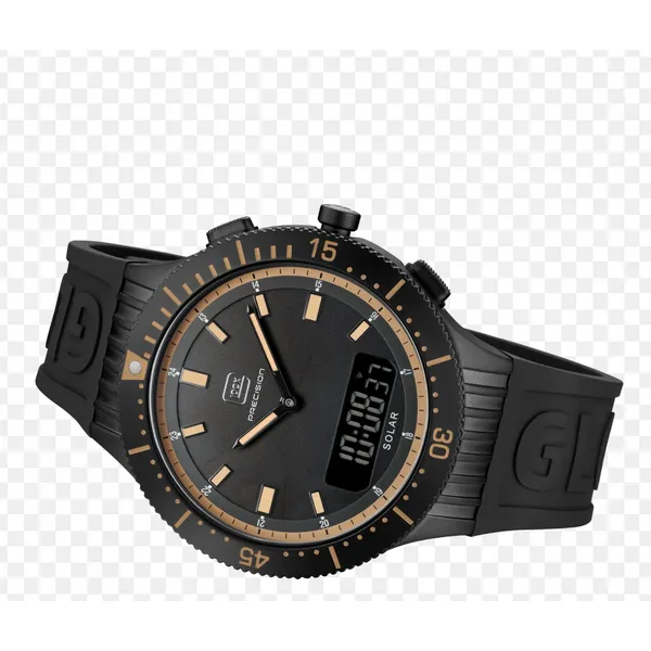 Glock solar 46mm steel case w/black textile strap Image 2 Bryan Jewelry Prattville, AL