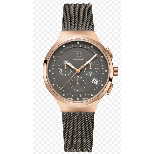 Swiss mvmt Chronograph w/12 diamonds water resist to 100m-Glock Image 2 Bryan Jewelry Prattville, AL