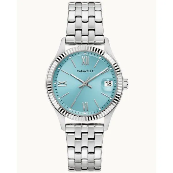 Ladies Dress Caravelle with Blue Dial Bryan Jewelry Prattville, AL