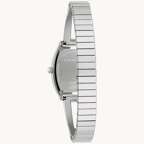 Ladie's Modern Caravelle with Stretch band Image 2 Bryan Jewelry Prattville, AL