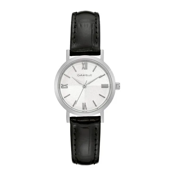 Ladies Caravelle by Bulova Strap with White Dial Bryan Jewelry Prattville, AL