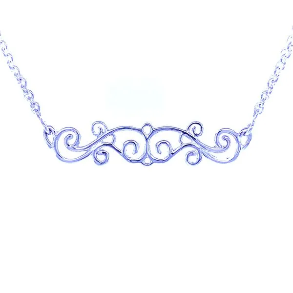 Trapeze/Bar Scroll Necklace Bryan Jewelry Prattville, AL