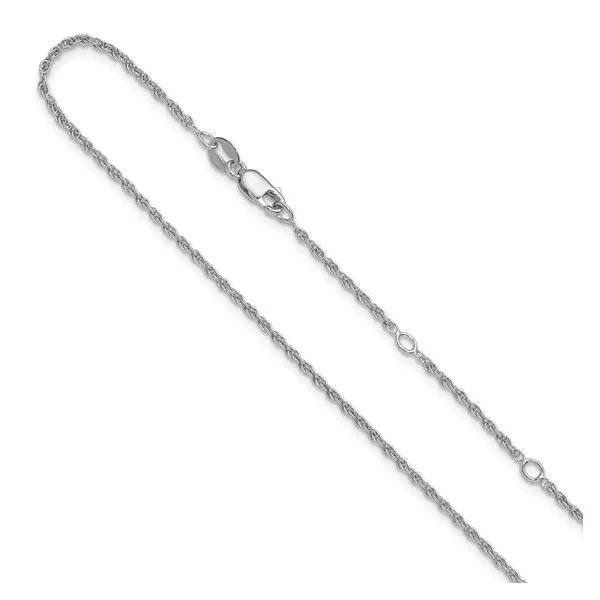 Sterling Silver adjustable rope chain, wearable at 16-17-18 inches Image 4 Bryan Jewelry Prattville, AL