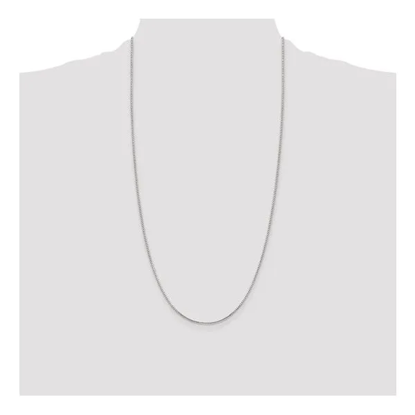 Sterling Silver 1.25mm 8 sided diamond-cut box chain Image 2 Bryan Jewelry Prattville, AL