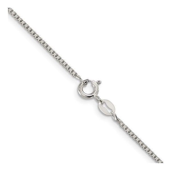 Sterling Silver 1.25mm 8 sided diamond-cut box chain Image 3 Bryan Jewelry Prattville, AL