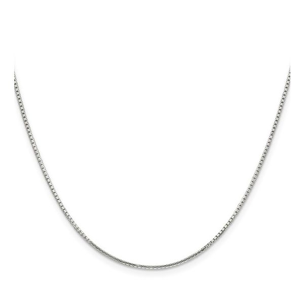 Sterling Silver 1.25mm 8 sided diamond-cut box chain Image 4 Bryan Jewelry Prattville, AL