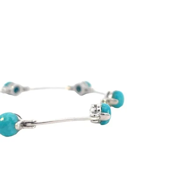 Joryel Vera Turquoise and sterling silver bracelet Image 3 Bryan Jewelry Prattville, AL