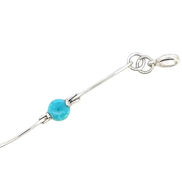 Joryel Vera Turquoise and sterling silver bracelet Image 5 Bryan Jewelry Prattville, AL