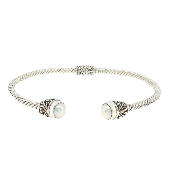 Artisan Elegance: Bali-Style Pearl Cuff Bracelet Bryan Jewelry Prattville, AL