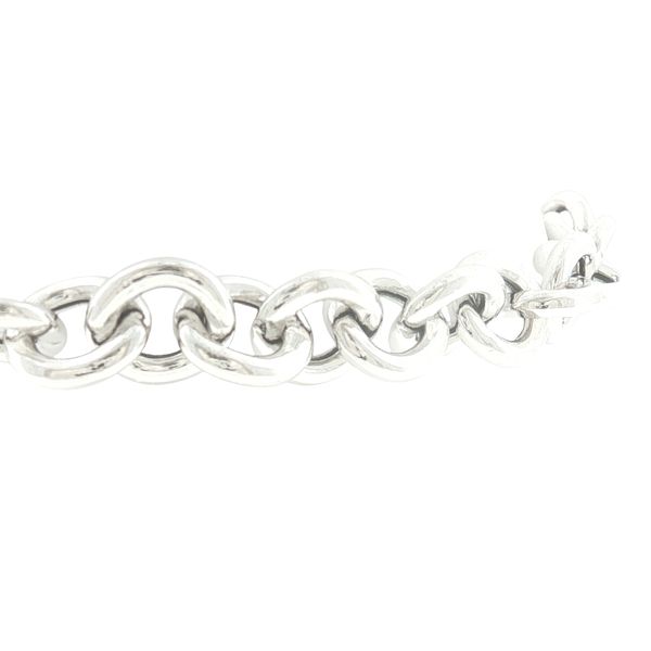 Effortless Style. Timeless Silver-Carrara Chain Bracelet. Image 3 Bryan Jewelry Prattville, AL