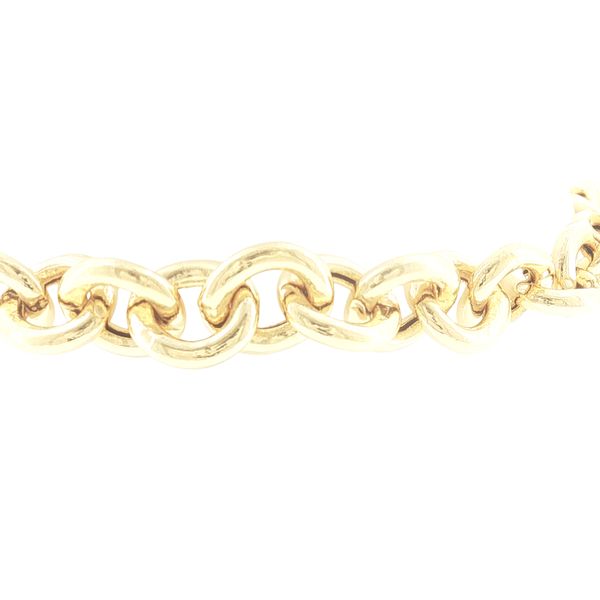 Effortless Style. Gold Fashiion-Carrara Chain Bracelet. Image 3 Bryan Jewelry Prattville, AL