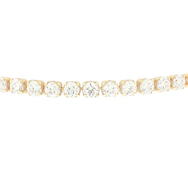 Classic Sparkle. Bold Presence.-Ellera Grande Bracelet in Yellow Bryan Jewelry Prattville, AL